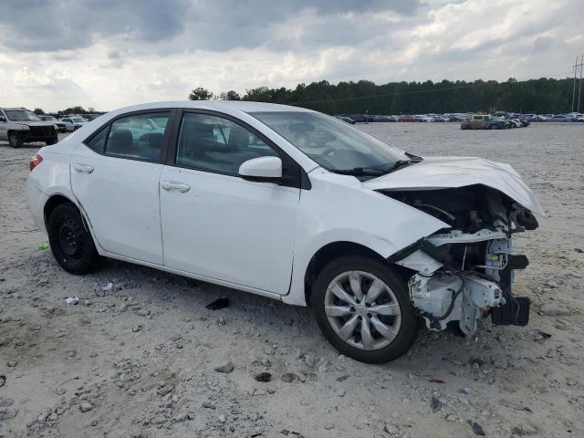 2T1BURHEXFC399211 - 2015 TOYOTA COROLLA L WHITE photo 4