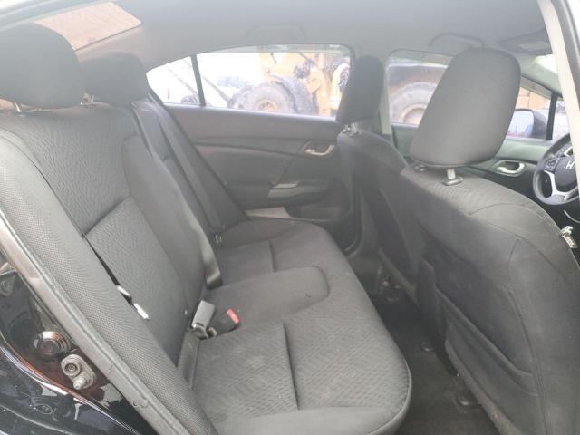 19XFB2F5XFE272834 - 2015 HONDA CIVIC LX BLACK photo 10