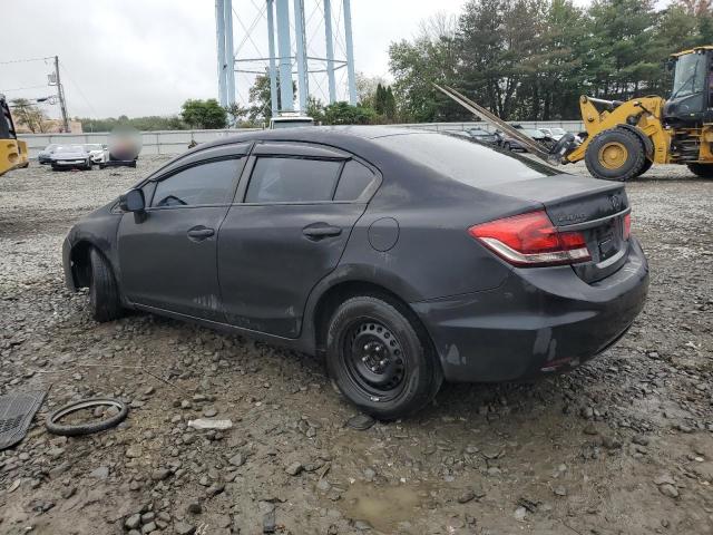 19XFB2F5XFE272834 - 2015 HONDA CIVIC LX BLACK photo 2