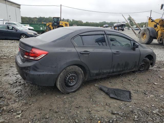 19XFB2F5XFE272834 - 2015 HONDA CIVIC LX BLACK photo 3