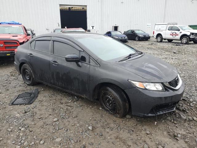 19XFB2F5XFE272834 - 2015 HONDA CIVIC LX BLACK photo 4