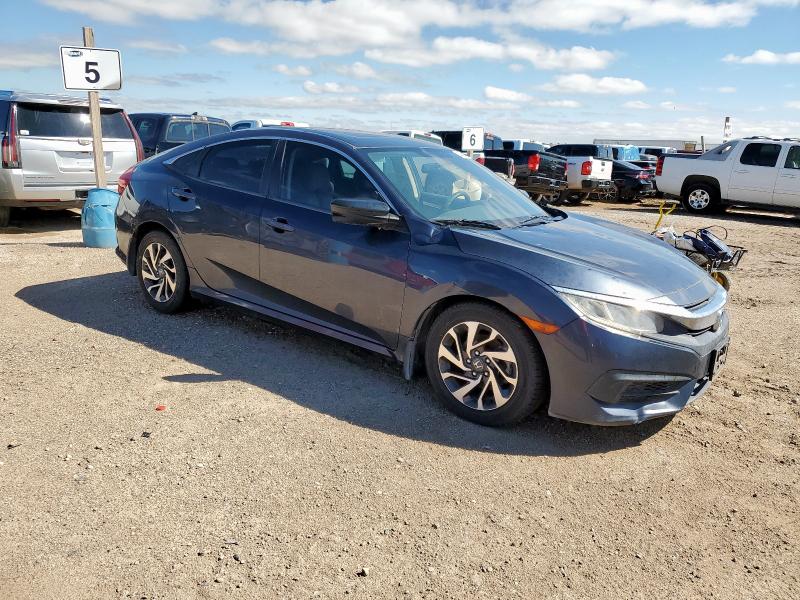 19XFC2F70HE026358 - 2017 HONDA CIVIC EX TEAL photo 4