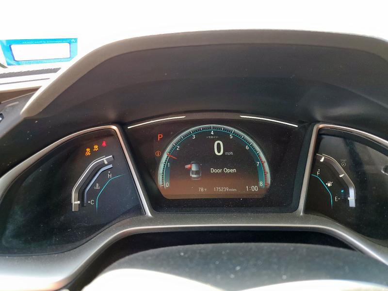 19XFC2F70HE026358 - 2017 HONDA CIVIC EX TEAL photo 9