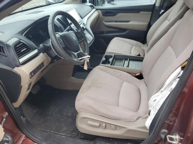5FNRL6H55JB104231 - 2018 HONDA ODYSSEY EX برغندي صورة 7