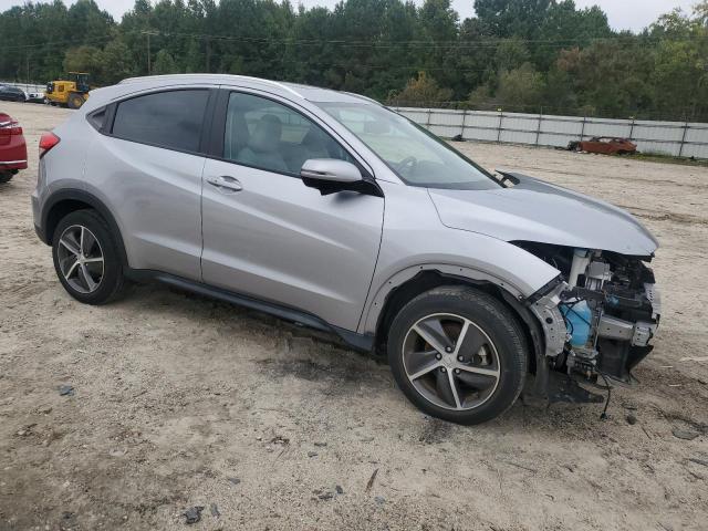 3CZRU5H70MM709017 - 2021 HONDA HR-V EXL SILVER photo 4