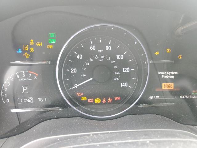 3CZRU5H70MM709017 - 2021 HONDA HR-V EXL SILVER photo 9