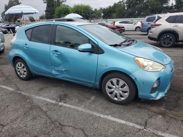 JTDKDTB32D1035029 - 2013 TOYOTA PRIUS C Türkis Foto 4