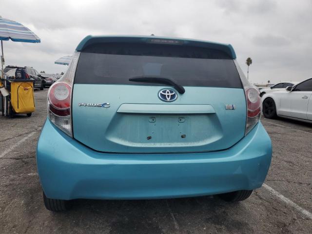 JTDKDTB32D1035029 - 2013 TOYOTA PRIUS C Türkis Foto 6