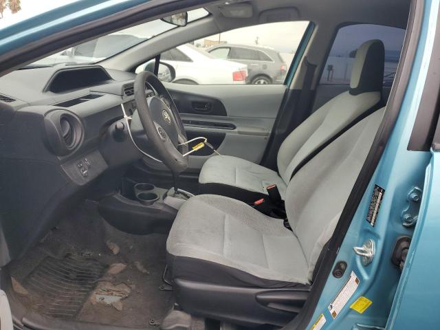 JTDKDTB32D1035029 - 2013 TOYOTA PRIUS C Türkis Foto 7