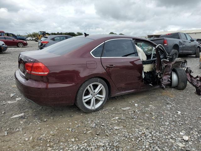 1VWBN7A36EC085943 - 2014 VOLKSWAGEN PASSAT SE Tünd qırmızı foto 3