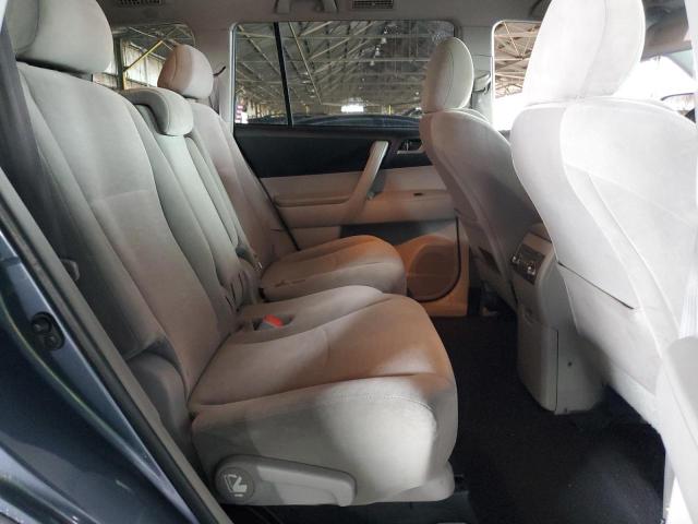 5TDBK3EH5BS059712 - 2011 TOYOTA HIGHLANDER BASE Bleu photo 11