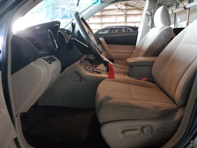 5TDBK3EH5BS059712 - 2011 TOYOTA HIGHLANDER BASE Bleu photo 7