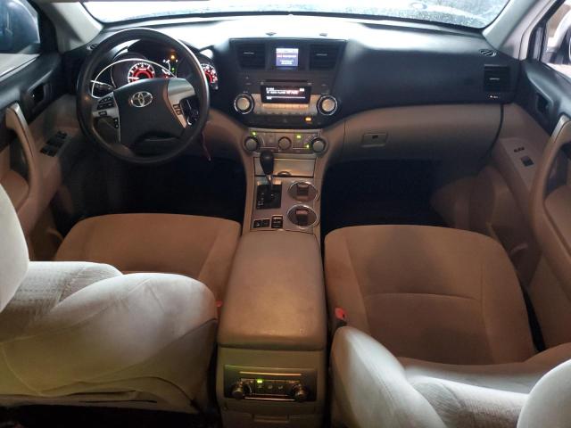 5TDBK3EH5BS059712 - 2011 TOYOTA HIGHLANDER BASE Bleu photo 8