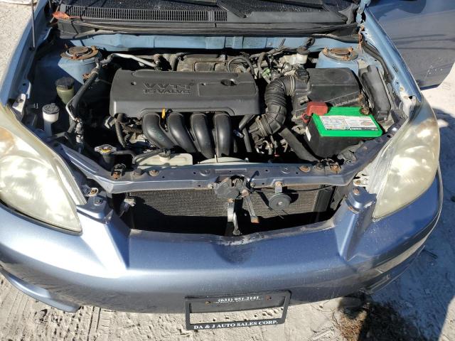 2T1KR32E85C433314 - 2005 TOYOTA COROLLA MA XR BLUE photo 12