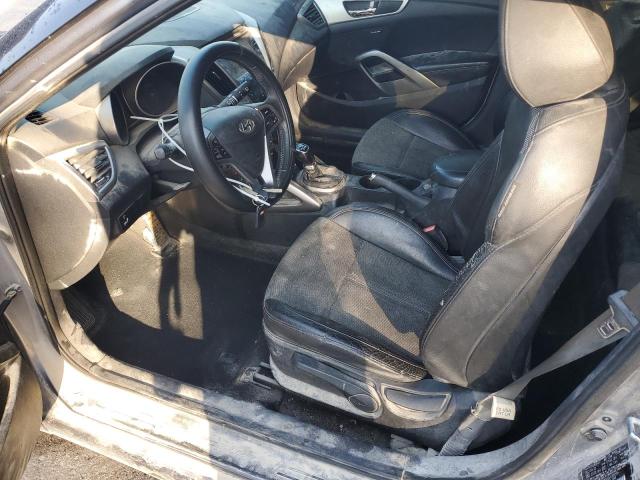 KMHTC6AD1DU130100 - 2013 HYUNDAI VELOSTER فضي صورة 7