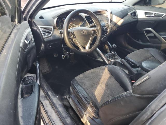 KMHTC6AD1DU130100 - 2013 HYUNDAI VELOSTER فضي صورة 8