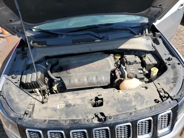 3C4NJCBB1HT694151 - 2017 JEEP COMPASS LATITUDE Argent photo 12