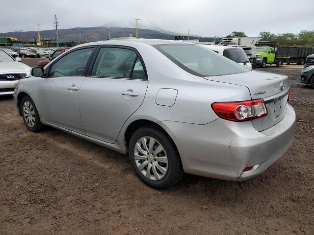 2T1BU4EE4DC965318 - 2013 TOYOTA COROLLA BASE Gümüş foto 2