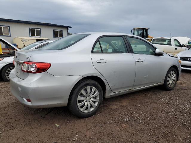 2T1BU4EE4DC965318 - 2013 TOYOTA COROLLA BASE Gümüş foto 3