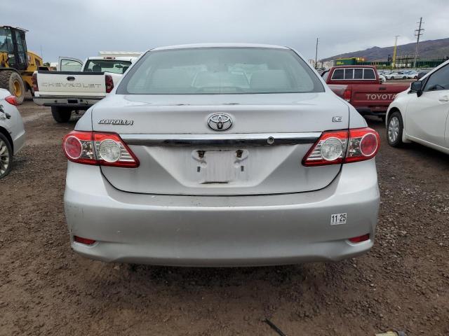 2T1BU4EE4DC965318 - 2013 TOYOTA COROLLA BASE Gümüş foto 6