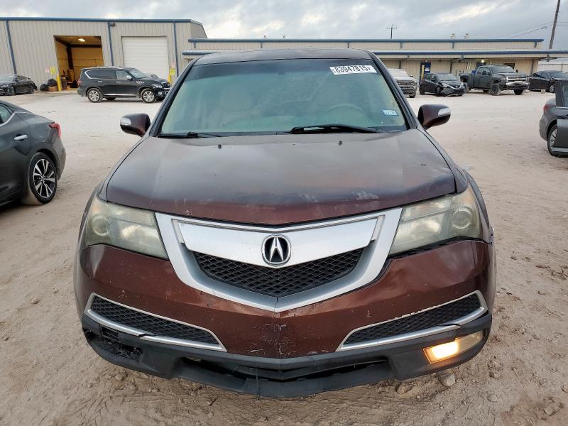 2HNYD2H68BH541625 - 2011 ACURA MDX TECHNOLOGY Bordeaux photo 5
