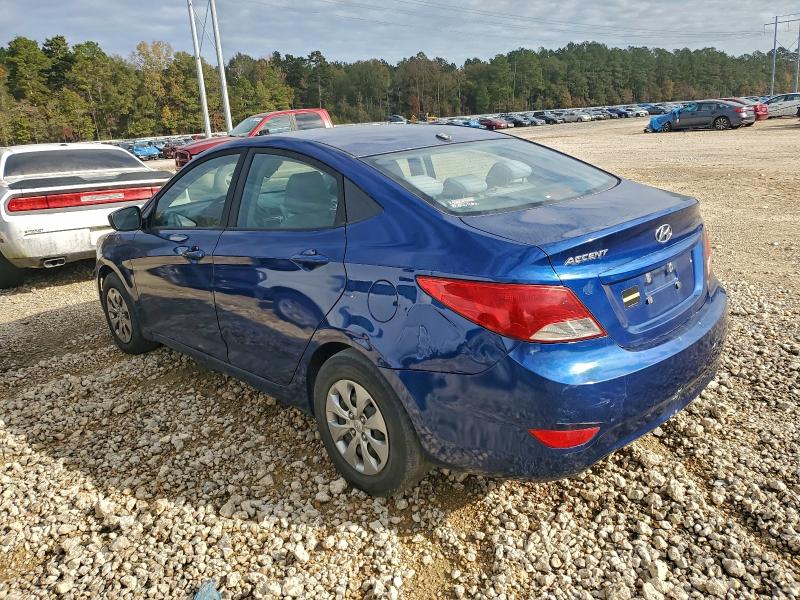 KMHCT4AE6HU168182 - 2017 HYUNDAI ACCENT SE Blau Foto 2