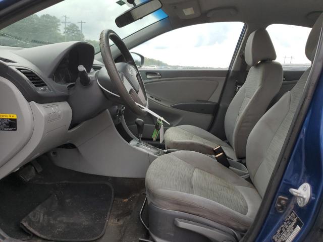 KMHCT4AE6HU168182 - 2017 HYUNDAI ACCENT SE Blau Foto 7