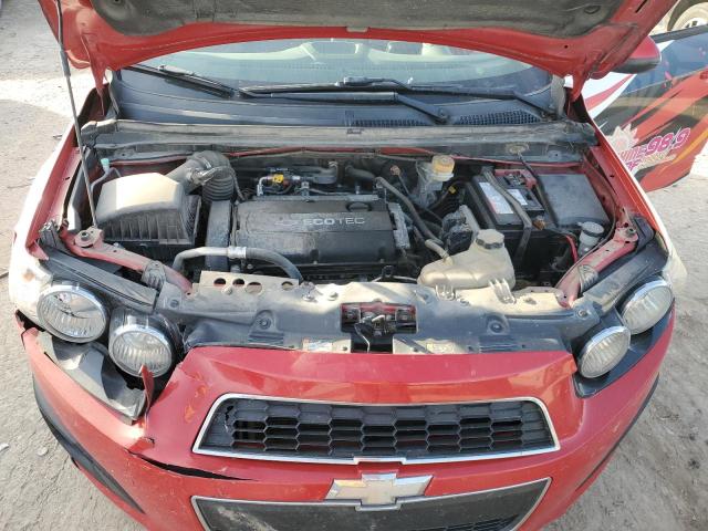1G1JA6SH5C4135083 - 2012 CHEVROLET SONIC LS RED photo 11