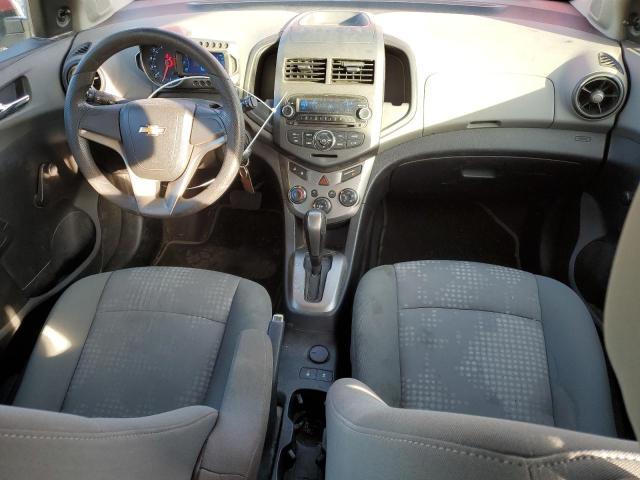 1G1JA6SH5C4135083 - 2012 CHEVROLET SONIC LS RED photo 8