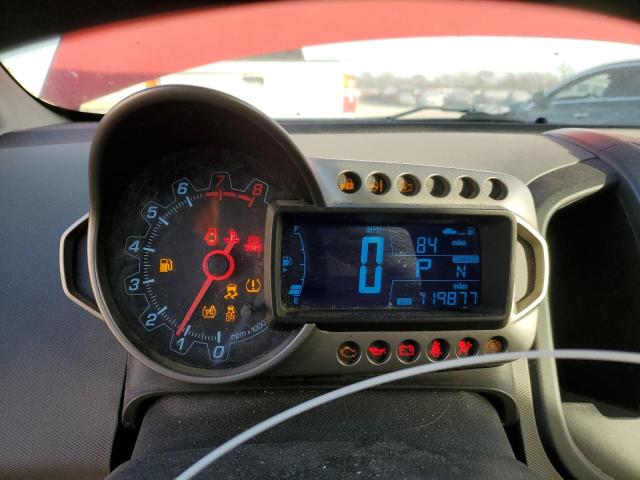 1G1JA6SH5C4135083 - 2012 CHEVROLET SONIC LS RED photo 9