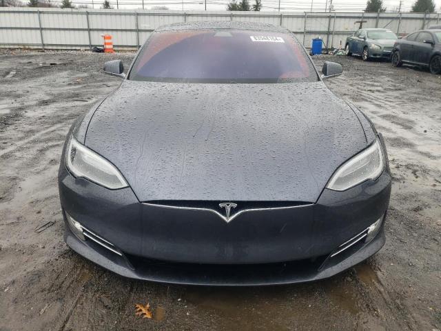 5YJSA1E46HF188687 - 2017 TESLA MODEL S GRAY photo 5