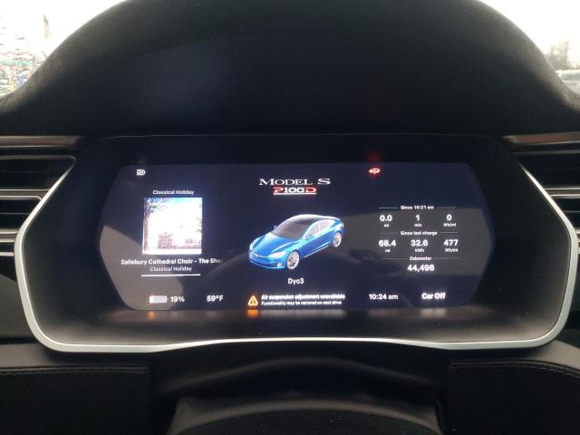 5YJSA1E46HF188687 - 2017 TESLA MODEL S GRAY photo 9