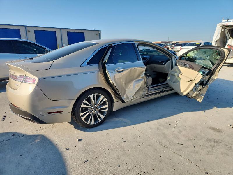 3LN6L5E98HR600889 - 2017 LINCOLN MKZ RESERVE ბეჟი ფოტო 3