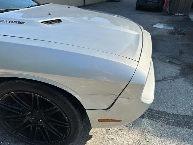 2B3LJ74WX9H527099 - 2009 DODGE CHALLENGER SRT-8 GRAY photo 11