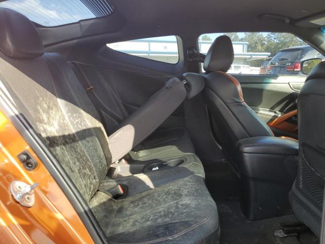 KMHTC6AE1GU258303 - 2016 HYUNDAI VELOSTER TURBO Turuncu fotoğraf 11