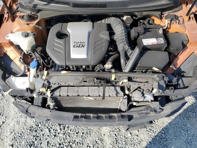 KMHTC6AE1GU258303 - 2016 HYUNDAI VELOSTER TURBO Turuncu fotoğraf 12