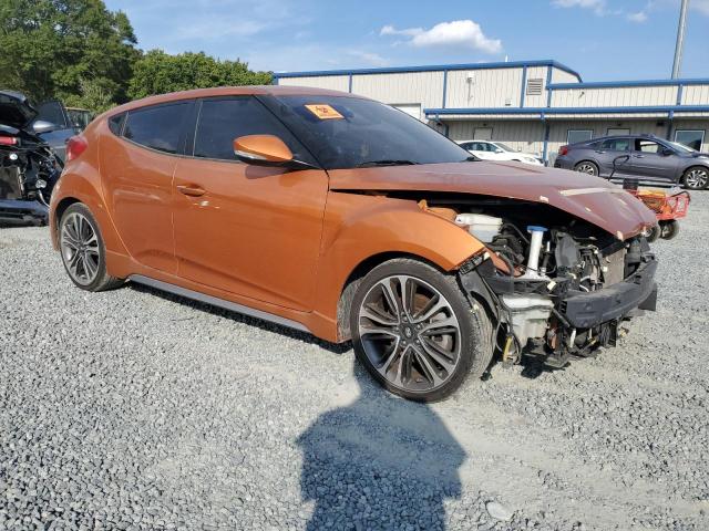 KMHTC6AE1GU258303 - 2016 HYUNDAI VELOSTER TURBO Turuncu fotoğraf 4