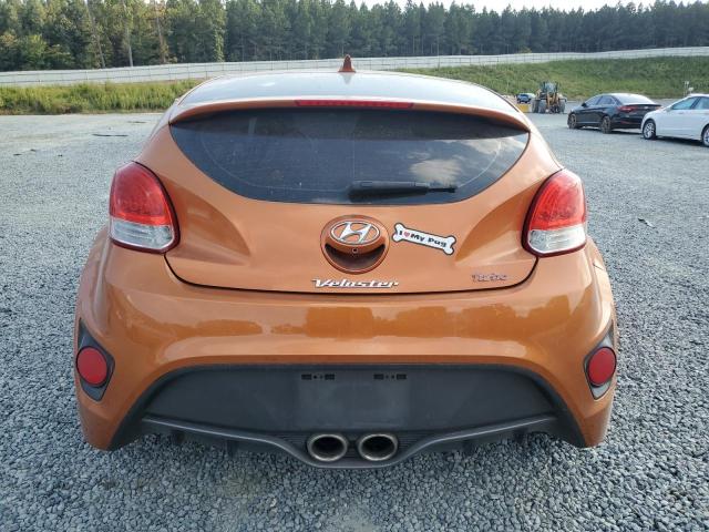 KMHTC6AE1GU258303 - 2016 HYUNDAI VELOSTER TURBO Turuncu fotoğraf 6