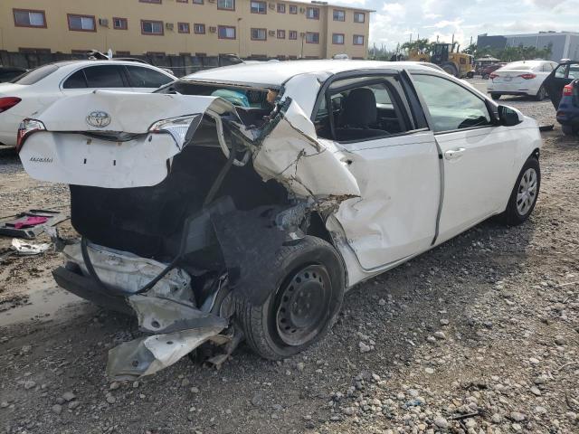 2T1BURHE8FC346345 - 2015 TOYOTA COROLLA L თეთრი ფოტო 3