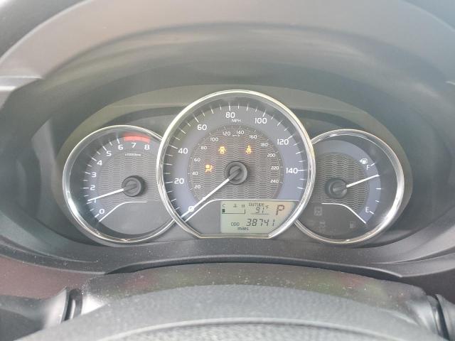 2T1BURHE8FC346345 - 2015 TOYOTA COROLLA L თეთრი ფოტო 9