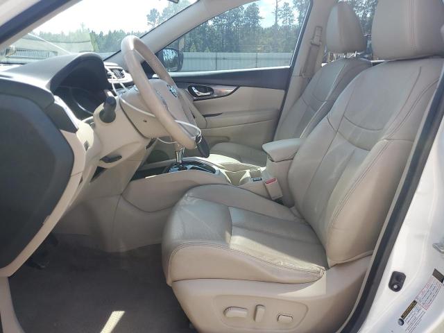 5N1AT2MT5FC862662 - 2015 NISSAN ROGUE S WHITE photo 7