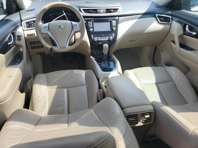 5N1AT2MT5FC862662 - 2015 NISSAN ROGUE S WHITE photo 8