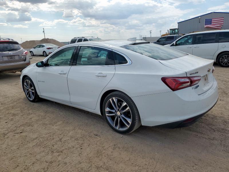 1G1ZD5STXMF001829 - 2021 CHEVROLET MALIBU LT WHITE photo 2