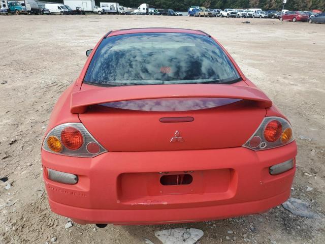 4A3AC44G51E117911 - 2001 MITSUBISHI ECLIPSE GS RED photo 6