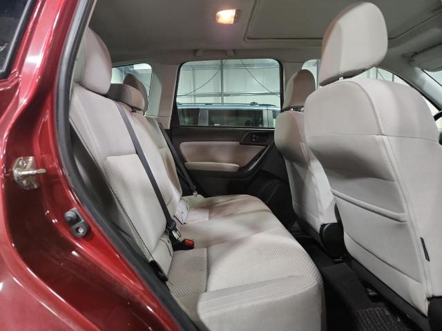 JF2SJAEC8JH571156 - 2018 SUBARU FORESTER 2.5I PREMIUM Czerwony zdjęcie 11