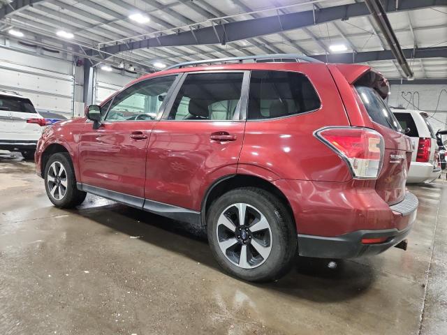 JF2SJAEC8JH571156 - 2018 SUBARU FORESTER 2.5I PREMIUM Czerwony zdjęcie 2