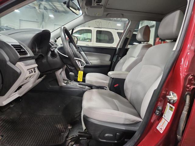 JF2SJAEC8JH571156 - 2018 SUBARU FORESTER 2.5I PREMIUM Czerwony zdjęcie 7