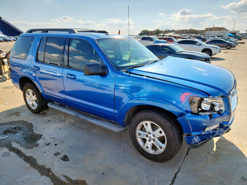 1FMEU6DE1AUA96360 - 2010 FORD EXPLORER XLT ლურჯი ფოტო 4