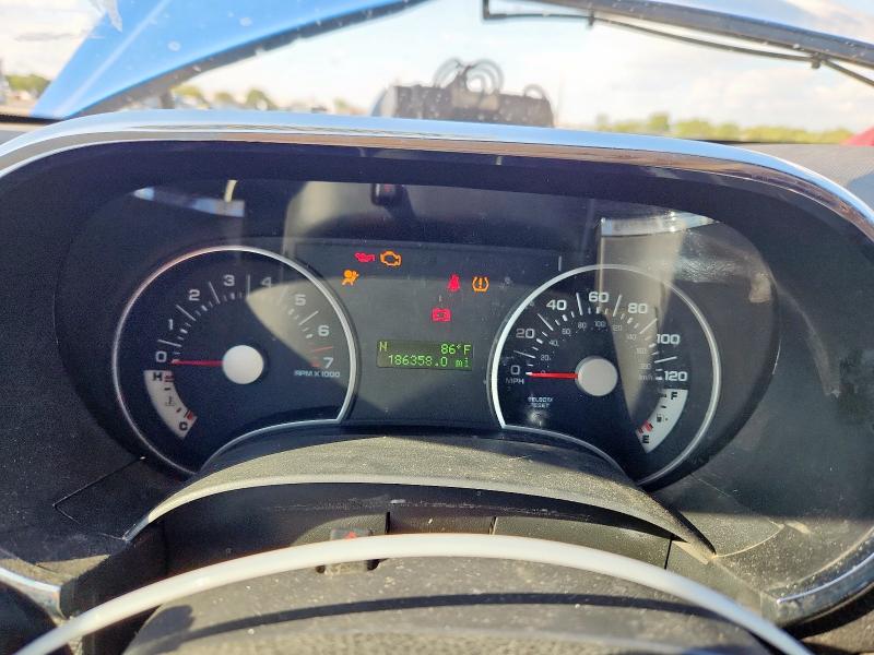 1FMEU6DE1AUA96360 - 2010 FORD EXPLORER XLT ლურჯი ფოტო 9