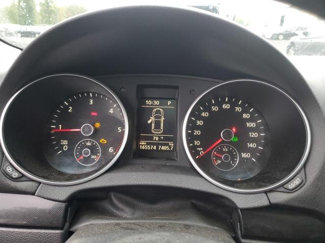 3VWPL7AJ7CM714194 - 2012 VOLKSWAGEN JETTA TDI BLUE photo 9